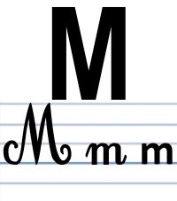 L'écriture du M